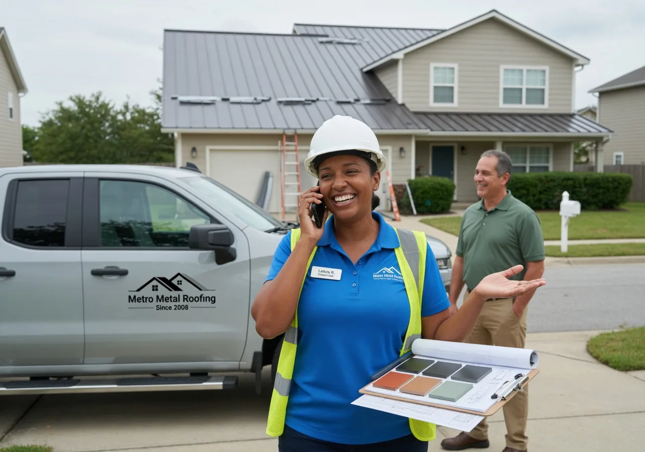 Storm Damage Metal Roof Repair in Huxley, IA